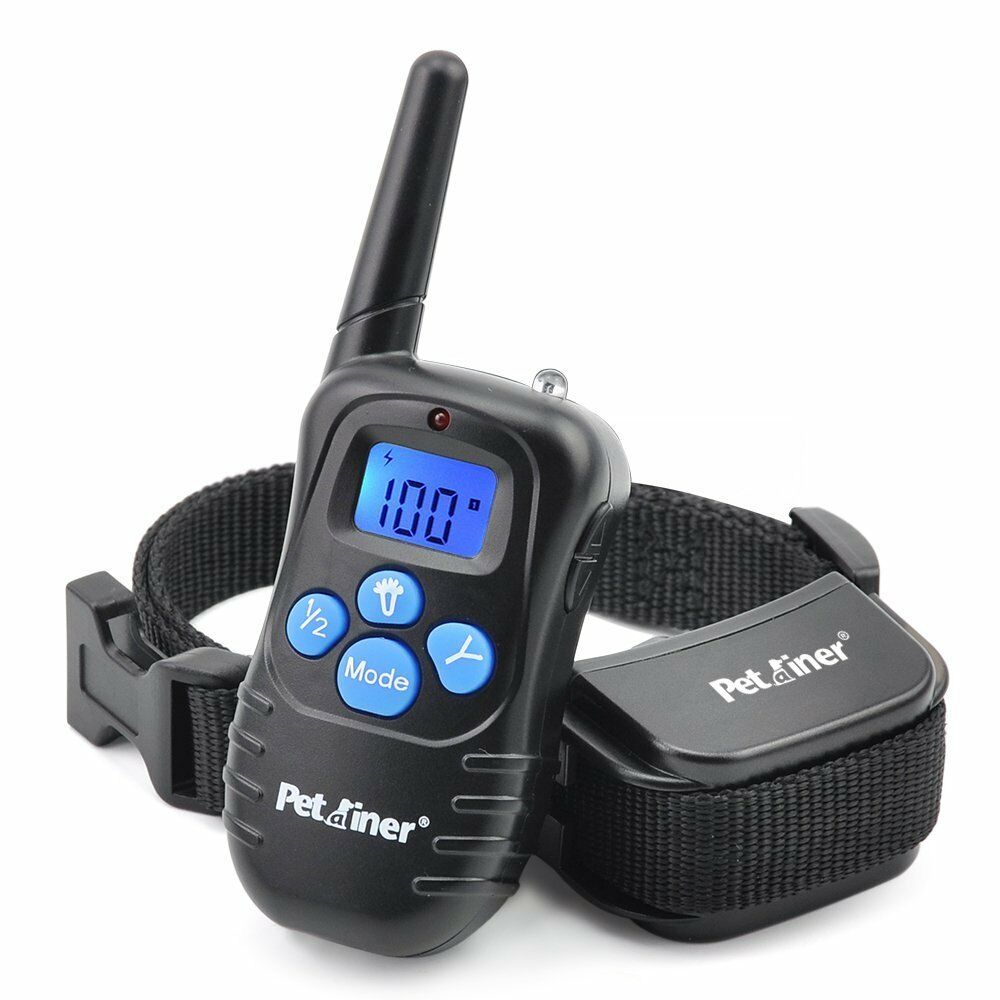 Petrainer Rechargeable Dog Training Shock Collar With Remote Electric Dog Collar