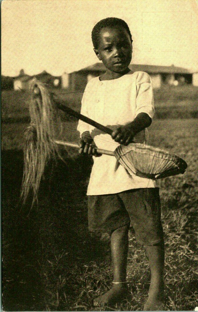Antique RPPC Postcard   UGANDA  