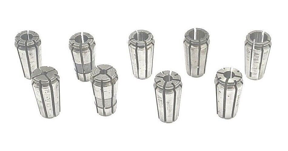 Kwik Switch 200 9pc Acura-flex Collet Set 3/8" Series 1/8 - 3/8" By 32nds   300