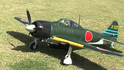 Wwii    A6m5 Zero  79 Inchs  Giant Scale Rc Airplane Printed Plans