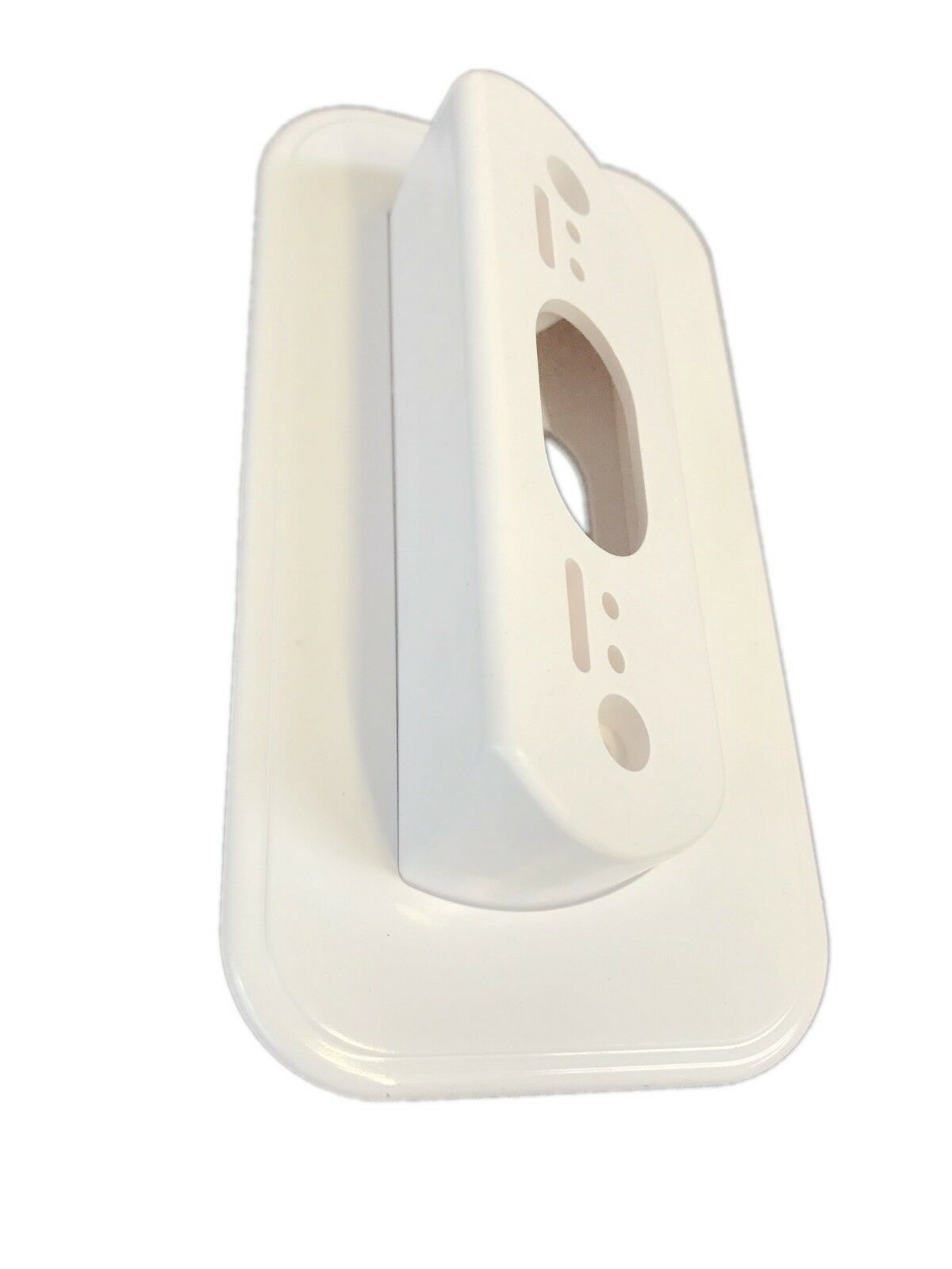 WHITE! Wall Plate with 30 Degree L/R Wedge Angle Mount for Nest Hello Doorbell