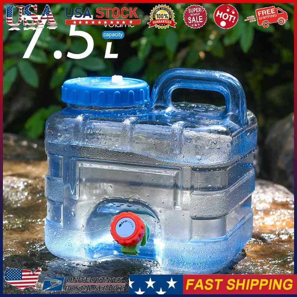 Portable Container With Faucet Kits Portable Tank Driving Water Tank For Camping