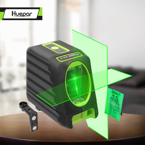 Huepar Self Leveling Green Laser Level Box-1g 150ft 45m Cross Line Laser