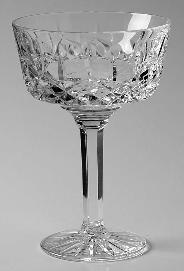 Tyrone Crystal Rosses Champagne Sherbet Glass 3409112