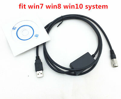 New Usb Download Data Cable For Topcon  Sokkia Total Stations Win8 、win10 System