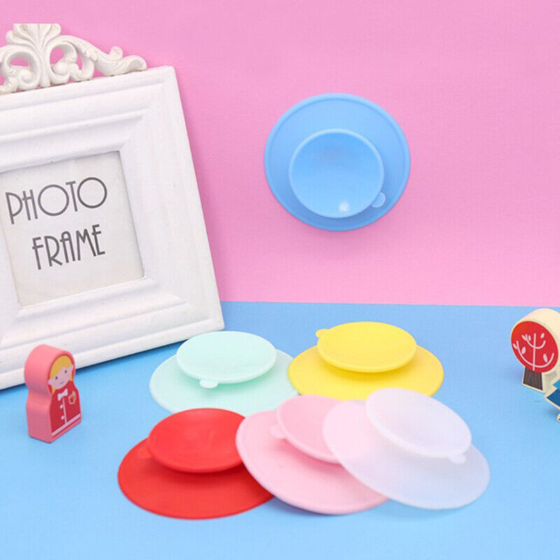 1pc Baby Toddler Double Sided Suction Cup Mat Tableware Sucker Anti-slip Bowl.