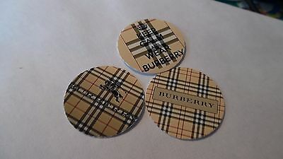 Pre Cut One Inch Bottle Cap Images! Designer Burberry Free Shipping