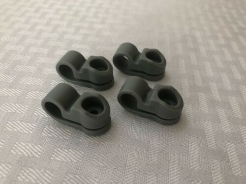 Vintage Football Helmet Facemask Clips Reproduce New " Gray"