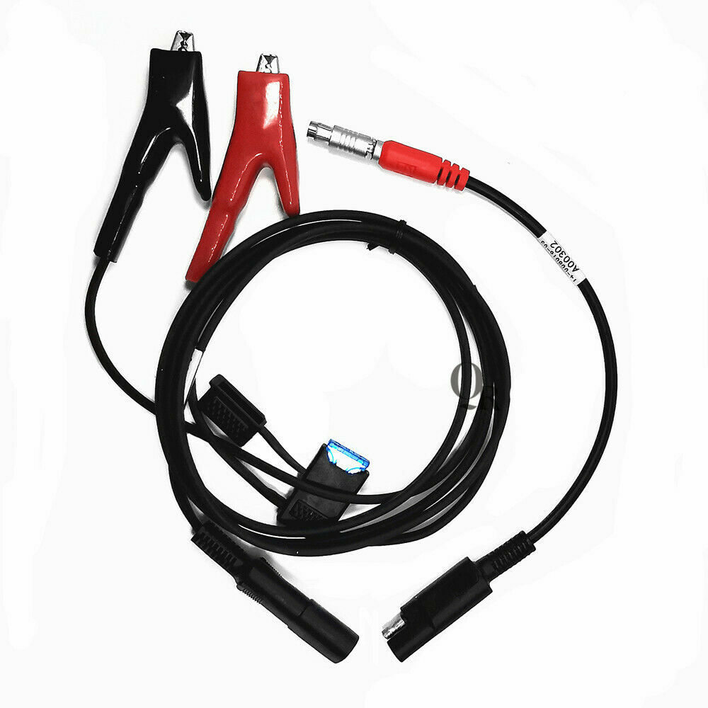External Power Cable With Alligator Clips For Topcon GPS HiPer or HiPer Lite