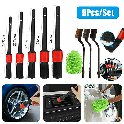 Car Detailing Brush Wash Auto Detailing Cleaning Kit For Auto Wheel Engine M0m7