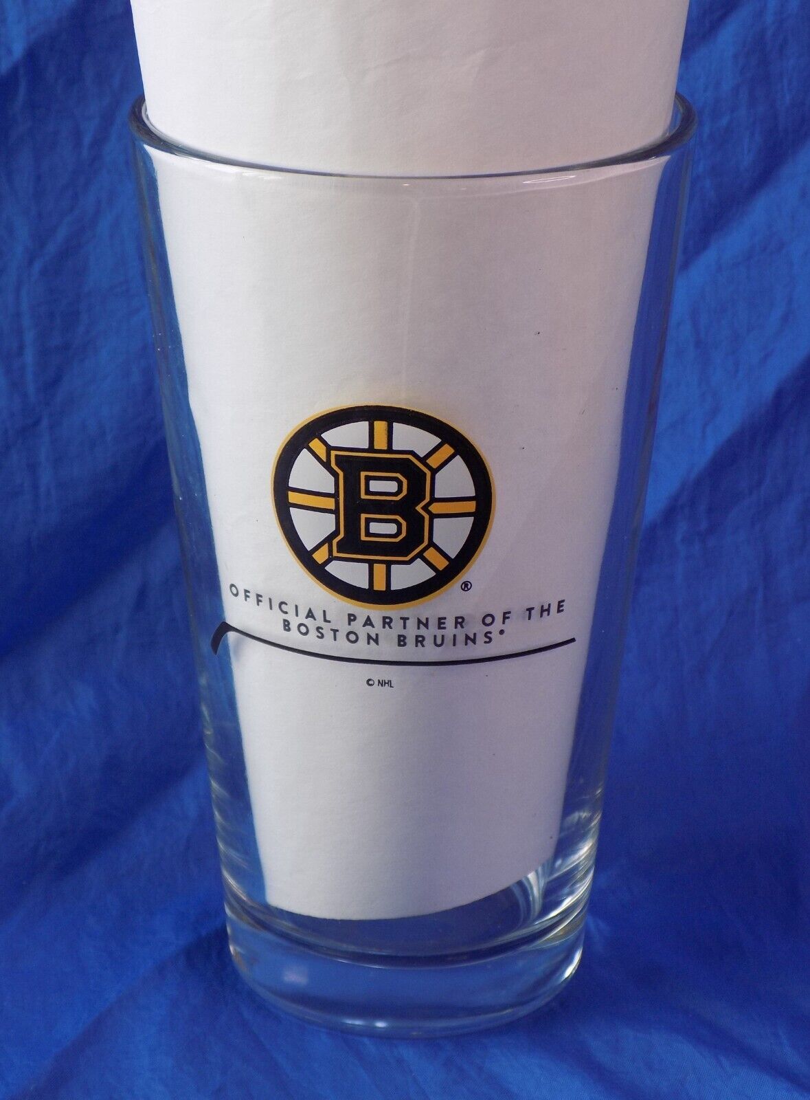 BOSTON BRUINS Coors Light Pint Beer Glass Official Partner of the Boston Bruins