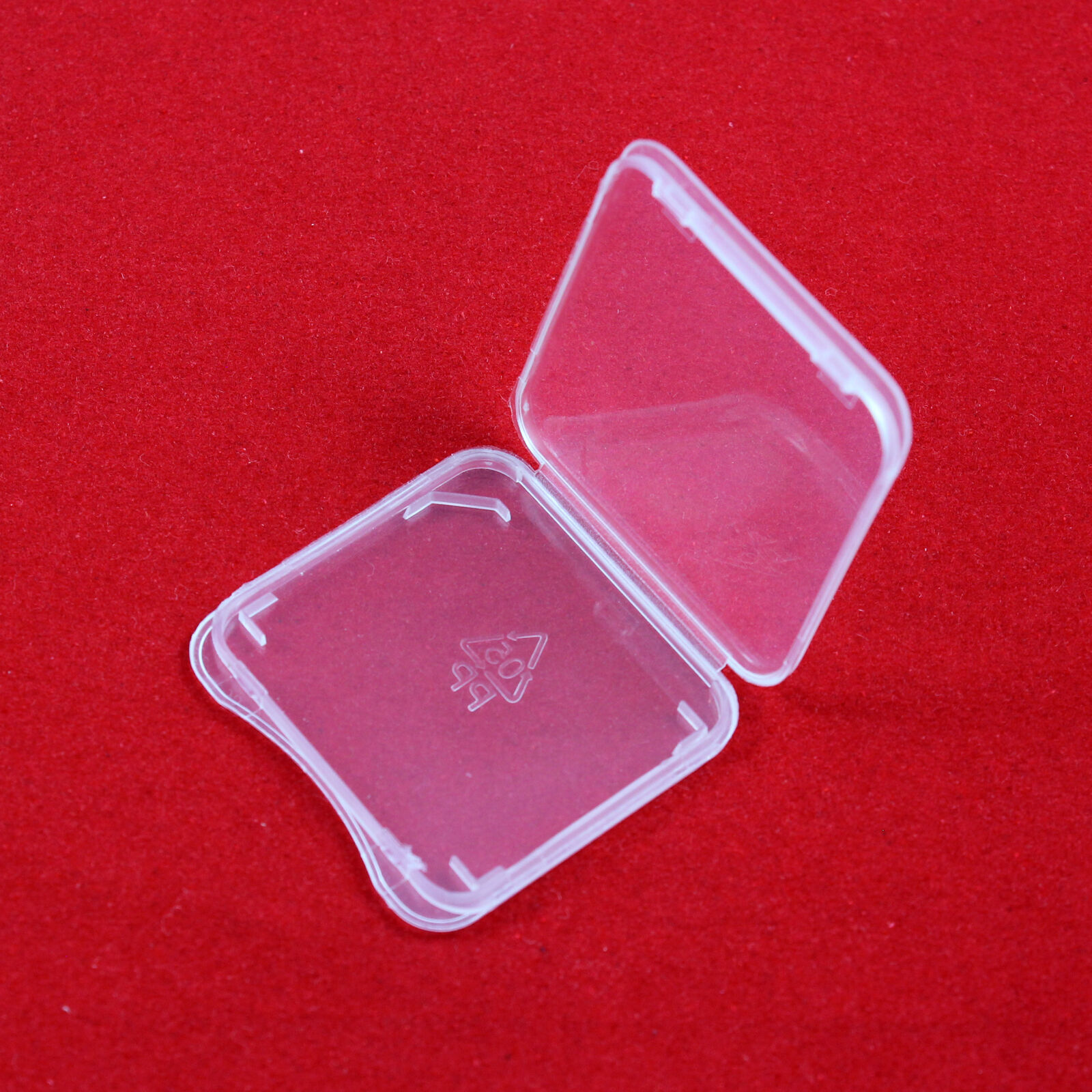 10 Pcs Sd Card Protect Plastic Case Holder,jewel Cases, Sdhc,sdxc Card Case,new
