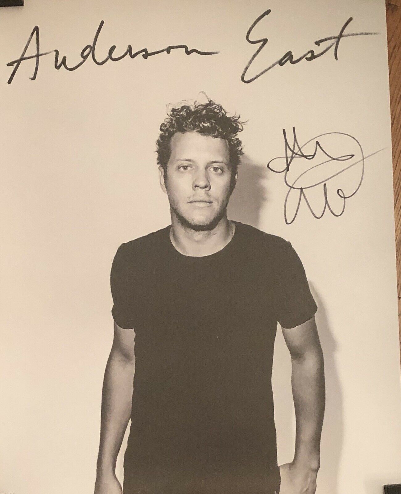 Anderson East Signed Poster Autographed 18x24