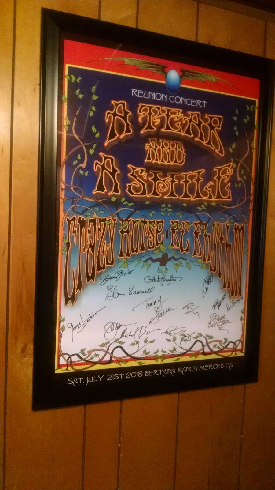 Original Rock Concert Posters Of  A Tear And A Smile, Crazy Horse & R.g. Rhythm