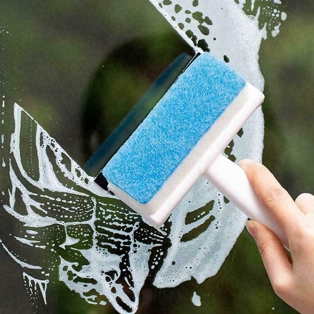 2021 Double-sided Cleaning Brush Spray Window Glass 1 Wiper Cleaner Tool X Y8z9