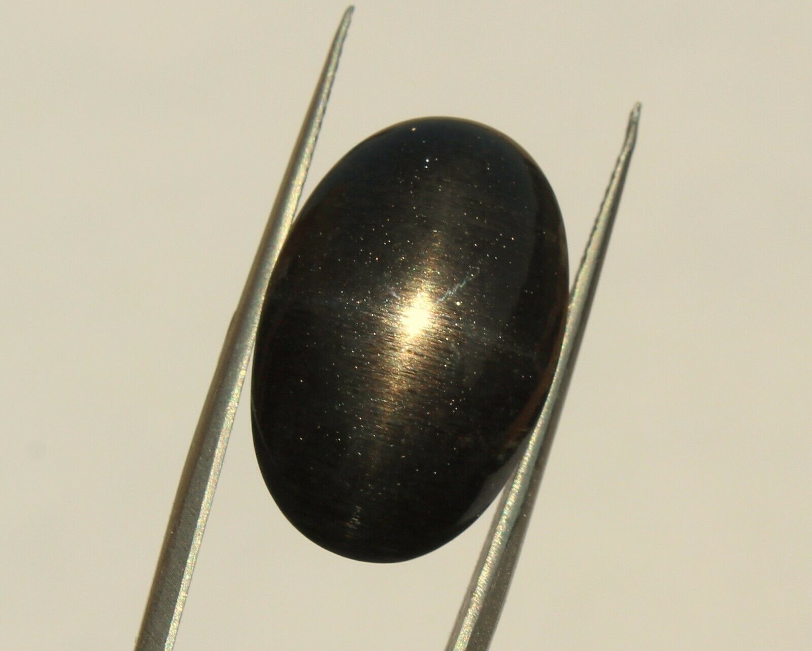 Sunstone Black Star Oval Cabochon 18.5x13x9.5mm Natural Gemstone 17.30 Carat S51