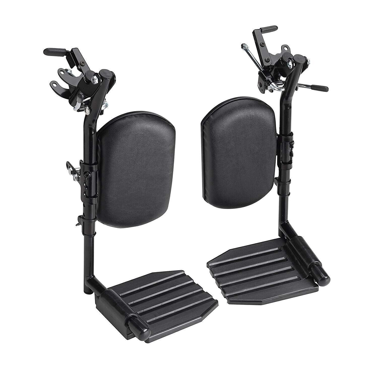 Invacare Wheelchair Elevating Legrests ALUM Padded Calf Pads T94HAP