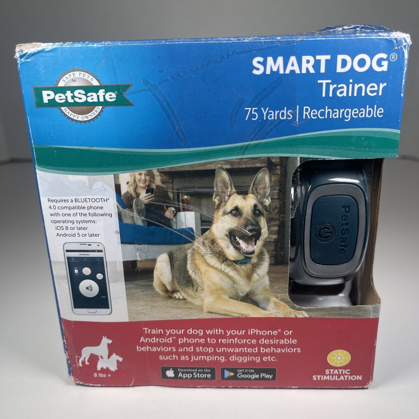 PetSafe Smart Dog Remote Trainer Collar Smart-Phone Based Training to 75 Yards