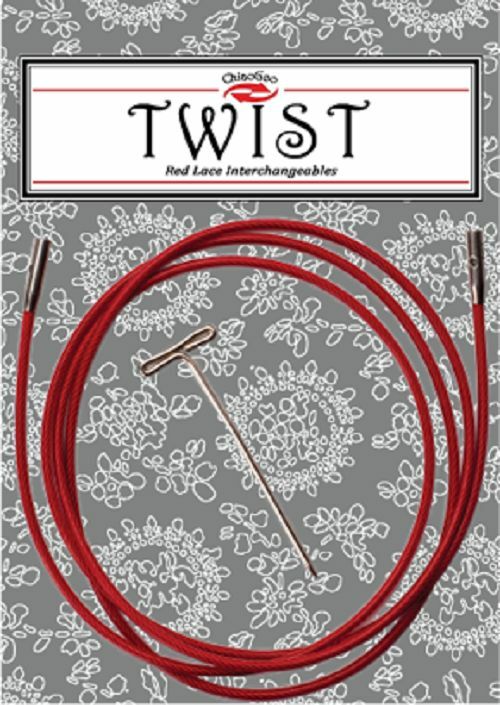 Chiaogoo Twist Interchangeable Knitting Cables Small- Choose Your Length! Cord