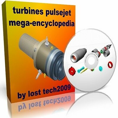 BUILD YOUR OWN TURBINES READY CNC PULSEJETS FREE PISTON JET ENGINE PLANS ON DVD