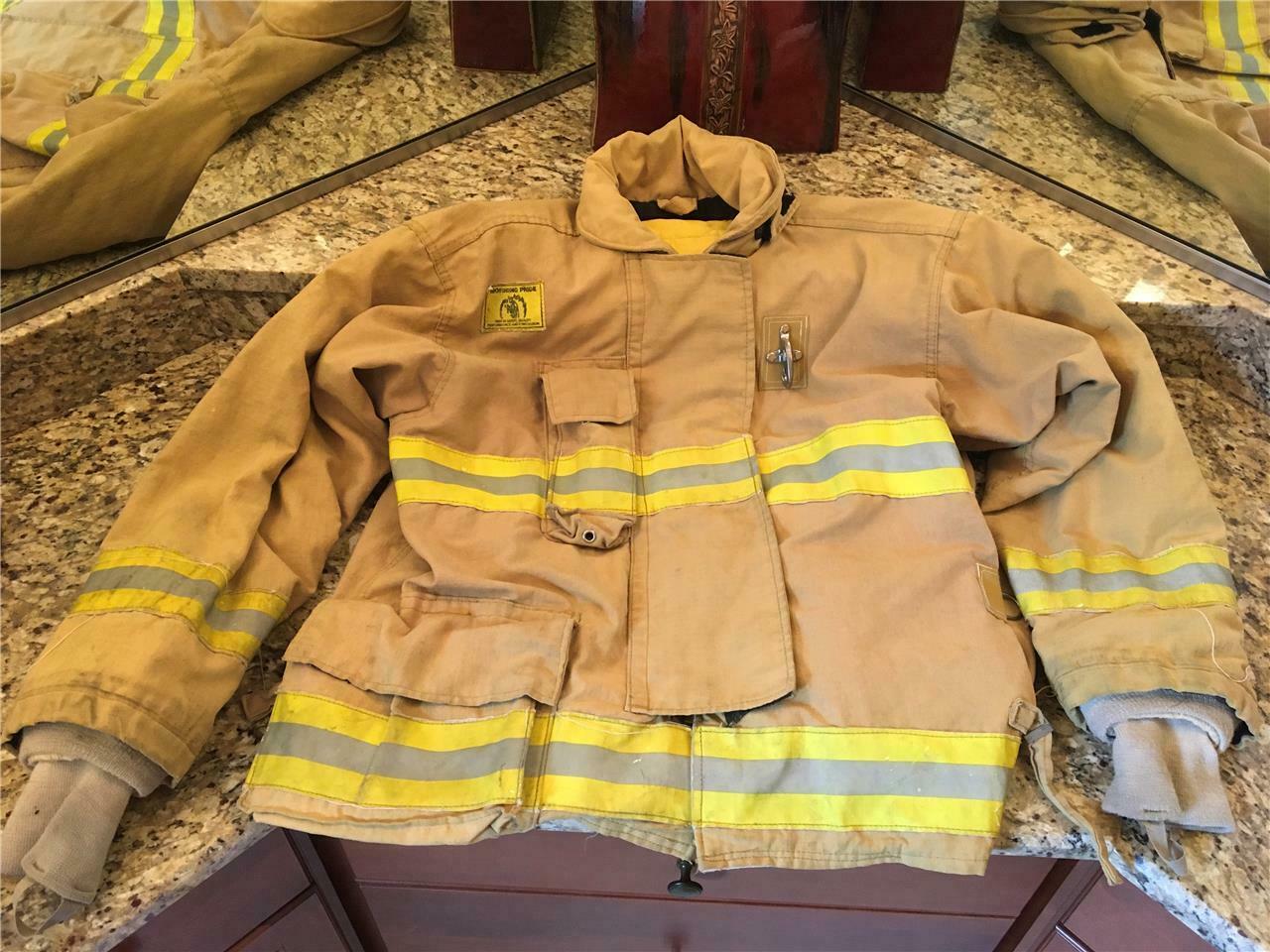VINTAGE MORNING PRIDE FIREFIGHTERS TURN OUT JACKET/COAT B.F.D. 2001
