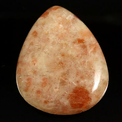 Sunstone Pear Cabochon Natural Loose Gemstone 53.4cts OP23