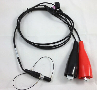 New Trimble Power Cable For Trimble R8 R7 R6 4700 Gps Wire To Alligator Clips