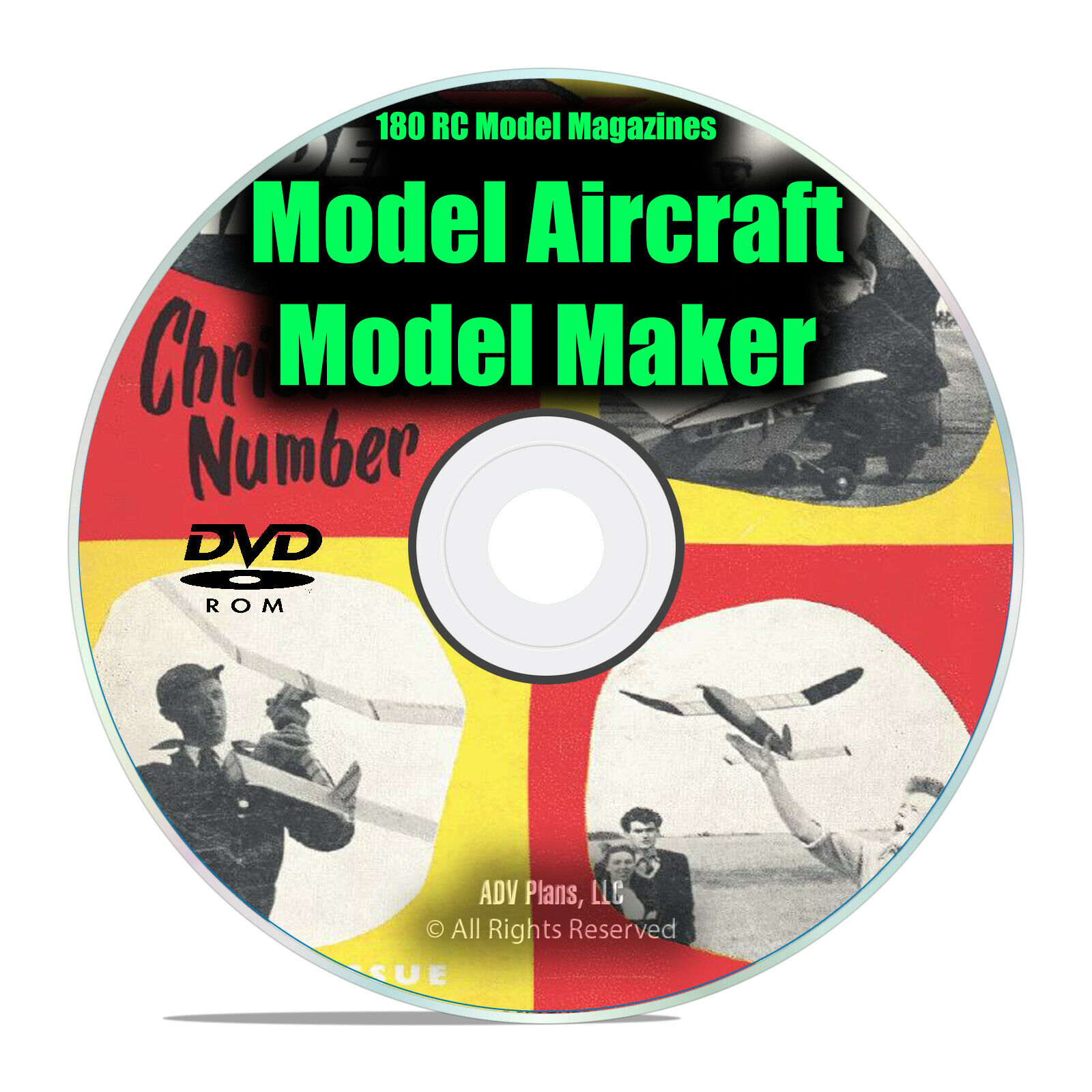RC Model Aircraft Magazines, Model Aircraft, Model Maker, 182 PDF Issues DVD I13