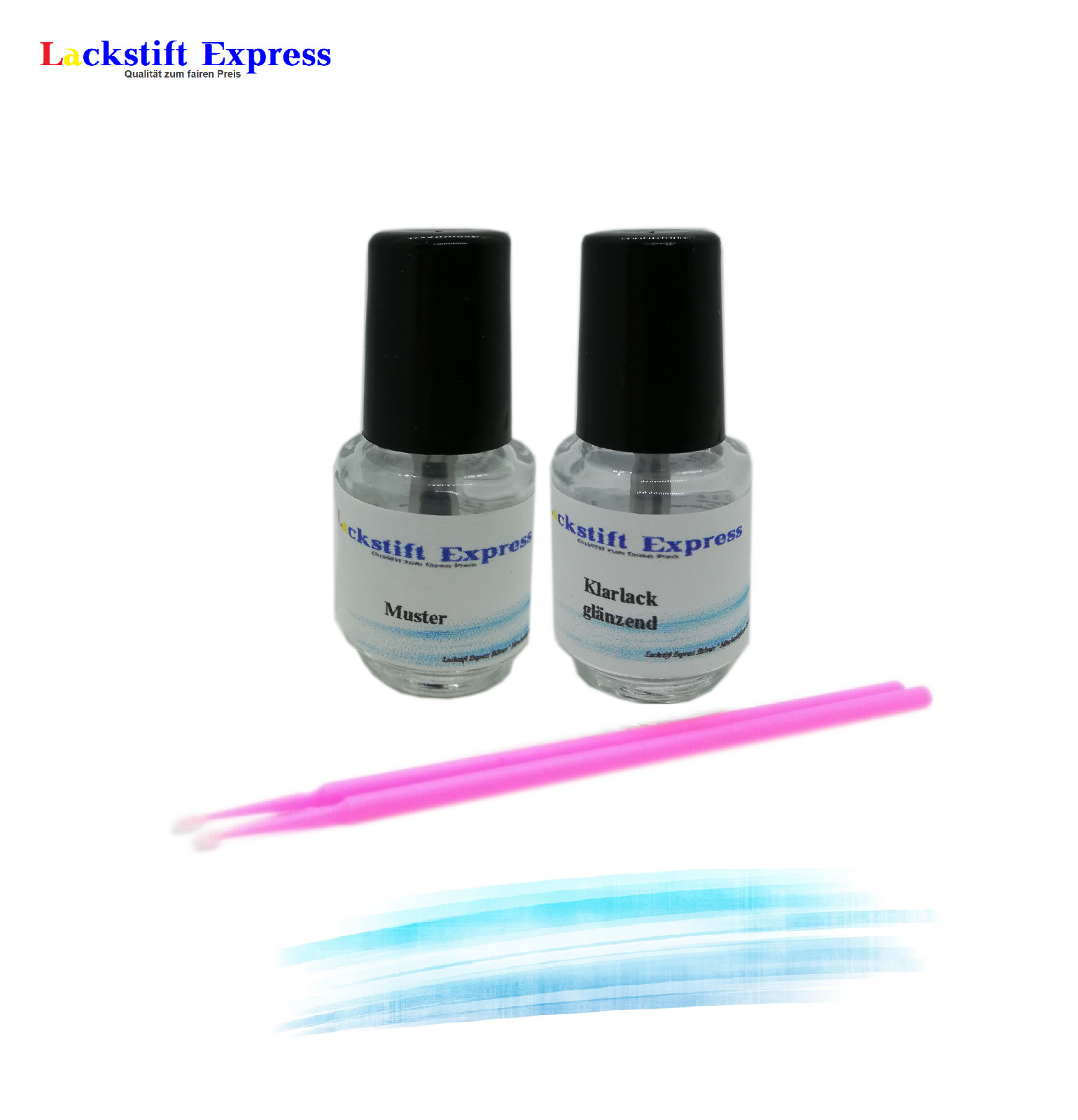 Touch-up Set Suitable For Renault Teb66 Grey Eclipse Metallic+clear Varnish