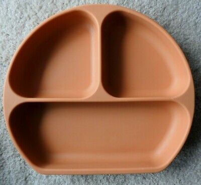 Simka  Rose Suction Plate For Baby And Toddler  Divided Silicone Plate Bpa Free