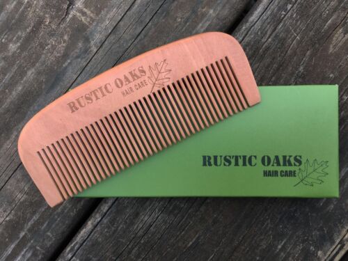 Rustic Oaks Classic Wood Beard Comb